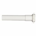 All-Source 1-1/4 In. x 12 In. White Plastic Extension Tube 42-12WK